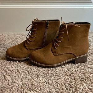 Cute brown ankle boots